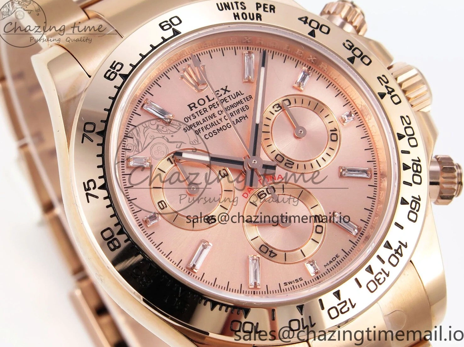 MiroTime 0402 Bold Daytona 116505 KING 1:1 Best Edition RG Crystal Dial on RG Bracelet SH 1938